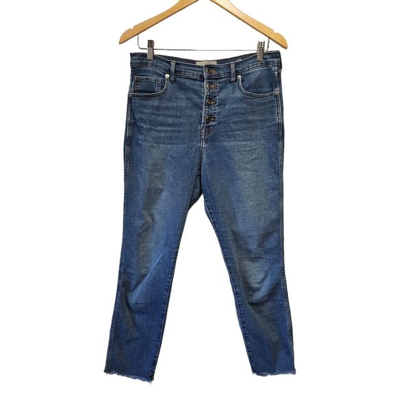 Everlane Button Fly Jeans 30 Ankle The Vintage Skinny - Picture 2 of 4